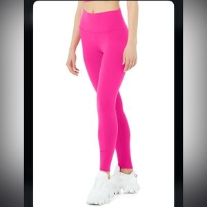 Alo pink airbrush leggings